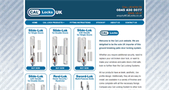Desktop Screenshot of callocks.co.uk